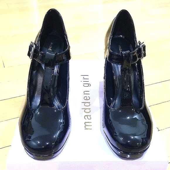 Patent Leather T-Strap Maryjanes - Picture 2 of 10
